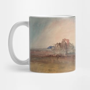 A Ruin, Sunset, 1820-30 Mug